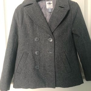 Girl Wool Coat double breasted
